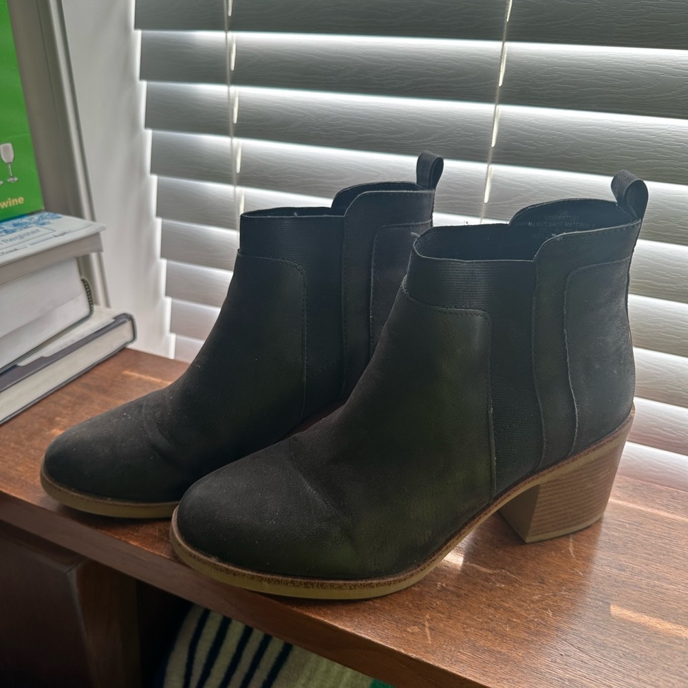 Maurices Black Ankle Booties